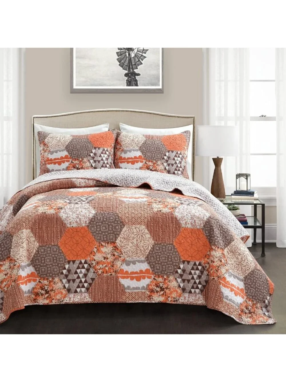 Turquoise King 3-Piece Quilt Set - Soft, Cozy Bedding for Stylish Bedrooms